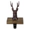 Northlight 7.5" Brown Marbled Buck Deer Head Christmas Stocking Holder